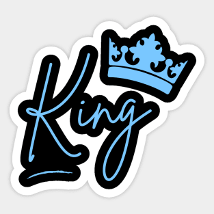 King Designed By Trend Pixel Sticker